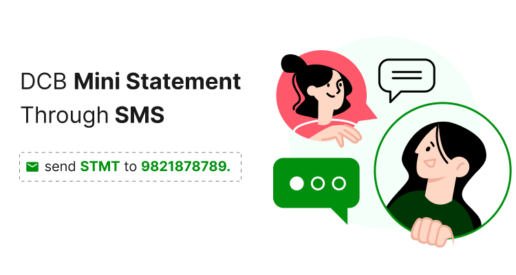 DCB Bank Mini Statement Through SMS